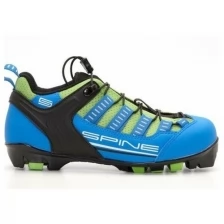 Лыжные ботинки летние Spine Skiroll Classic 10 SNS (синий/черный/салатовый) 2020 41 EU